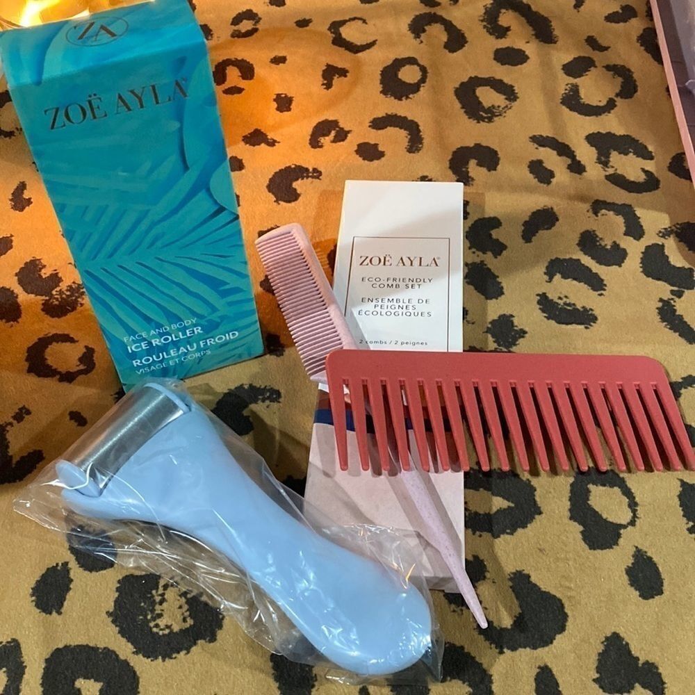 Zoe Ayla bundle Ice Roller / comb set